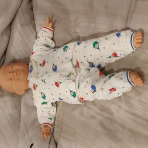 21" Baby Size Doll In Carter's Outfit